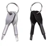 Schroevendraaiers Sleutelhanger Outdoor Pocket Destornilladores Schroevendraaier Set Sleutelhanger met Sleuf Phillips Hand Key Hangers Mini Schroevendraaiers