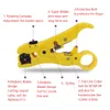 1pc Coaxial Cable Stripper MultiFunction Cutter Tool Rotary Coax Stripper for RG6 RG59 RG7 TV Satellite Crimping Pliers Tool bFAB8710360