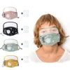Boy Girl Kids Cartoon Mask With Eyes Shield + 2pcs Filtri Maschere lavabili riutilizzabili per bambini Maschera per la bocca Tappi per la bocca