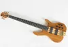 Wholesale customized high quality neck pass 5 string electric bass guitar with free shipping