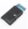 New Arrival Credit Car Holder Anti-Theft Automatic Wallet Card Case Men Mini Leather Male Purse Foreign Trade Credit Card244t