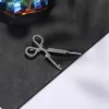 Scissors Shape Rhinestone Hairpins Women Girls Hair Pins Barrettes Wedding Bridal Styling Fashion Diamond Hair Clips HHA1452