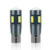 10PCS 자동차 T10 (194) LED 전구 W5W 192 블루 3030 10SMD CANBUS 자동차 번호판 조명 돔 꽃줄 램프 도어 사이드지도 등 슈퍼 밝은