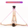 150 cm fitnessoefening lange weerstandsbanden rubber yoga gym fitnessapparatuur elastische trekbanden lus voor gymtraining2575