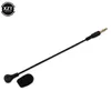 Portable 3.5mm Wired Stereo Studio Gaming Headset Mic Mini HD Voice Mono Microphone For Cell Phone Laptop Recorder