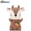 1 pièces 21cm enfants mignon dessin animé Animal en peluche doux jouets en peluche enfants lapin poupée belle cerf jouet Metoo poupée cadeaux d'anniversaire Z138