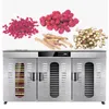 Stainless steel Food Dehydrator Fruits Vegetable Drying Machine Snacks Meat Dried Commercial 60 Tiers Food Dryer 220V