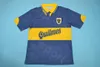 1981 1996 1999 2001 2005 Vintage Boca Juniors Retro Roman Soccer Jersey Palermo Palacio Riquelme Gimenez Guillermo Football Shirt Kits