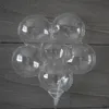 Ledde bobo boll plommon blomma form ljusballong med 3m strängljus 70cm pole ballong xmas bröllopsfest dekoration par barn leksaker dhl