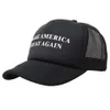 Fashiion Cotton Trump Baseball Cap Keep America Great 2020 Hat Casual Donald Trump Mesh Cap Summer Beach Ball Hat