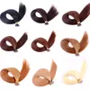 Extensions de cheveux naturels Remy brésiliens vierges alignés avec cuticules Nano Ring, 20 pouces, Extensions de cheveux pré-collées d'une durée de 2 ans