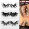 Neue Stil 3D 25MM 100% Nerz Haar Falsche Wimpern Dramatische Lange Wispies Flauschigen Handgemachte Volle Streifen Wimpern Verlängerung make-up-Tools