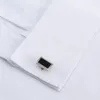 Men's Classic French Cuff Dress Shirts Long Sleeve No Pocket Tuxedo Male Shirt with Cufflinks299Y