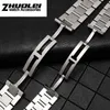 luxurious 316L Stainless Steel bracelet For TANK solo wristband high quality brand watchband 16mm 17 5mm 20mm 23mm silver color277Z