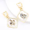 2020 créatif nouvelles dames boucle d'oreille bijoux Transparent fruits boucles d'oreilles irrégulières femme bijoux cadeau mode boucles d'oreilles