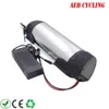 EU US free shipping and taxes For beach cruiser bike bottle down tube 36V 14.5Ah high capacity Li-ion ebike battery with charger