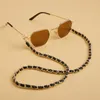 Ins Fashion – chaînes de lunettes géométriques en cuir PU et métal, accessoires de chaîne monocouche, lien de lunettes Antique fait à la main