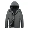 남성 여성 야외 방수 방풍 부드러운 쉘 재킷 따뜻한 이동식 2 피스 3-in-1 하이킹 캠핑 자켓 유지