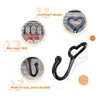 5pcs Love Heart Coat Hook