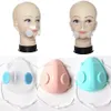 Transparent Face Mask With Valve PP Clear Mask With Double Breathing Valve Anti-Dust Washable Masks Deaf Mute Designer Masks LJJO8222