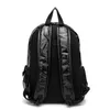 Bolsos de hombro dobles de la mochila para hombres bolsos escolares masculinos bolso de hombro de cuero3260