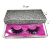 13styles diamante embalagem da caixa 3D Mink cílios Esvaziar Packaging Boxes Glitter Rhinestone Lashes Caso Eye Lashes caixas plásticas GGA3554-5