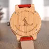 BOBO Bird Lovers 'Bamboo Watches Relogio Femininoアナログクォーツカジュアル腕時計手作り木製ウォッチW-AQ22ドロップライフライフライツCX200720