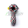 Beracky Color Glass Spoon Pipe 4 Zoll Hochwertige US-Farbglaspfeifen Berauschende Glaswasserpfeifen Handpfeifen für Oil Dab Rigs