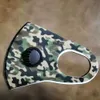 Designer Adult Ice Silk Face Masks With Value Camo Flag Customized Breathing Valve Protective Dustproof Earloop Cloth Mouth Masks FY0066