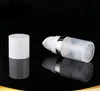 Empty 5ml 10ml 15ml Airless Bottles Clear Airless Vacuum Pump Lotion Bottle with Silver Line Cosmetic Packaging SN1306