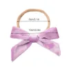 Nouvelle mode Super doux velours bébé arc bandeau multicolore bébé mignon petit papillon cheveux filles cheveux accessoires