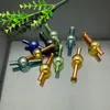 new Europe e Americaglass pipe bubbler smoking water Bong in vetro Bocca a campana con ugello di aspirazione a sfera