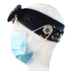 Baş bandı Elastik ilmek Çiçek Headwrap Karşıtı Boğma Düğme Saç Bandı Spor Ter Geniş Stretch Şapkalar Saç Aksesuarları LSK501