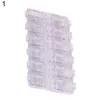 12 Grids Clear Empty Nail Art Tips Beads Decor Jewelry Storage Box Holder Case