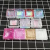 Diamond Square eyelash packaging box lashes empty case accept your logo