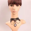 2020 Hot Selling European And American Gothic Retro Lace Necklaces Fake Collar Short Collarbone Jewelry Wholesale