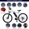 بافانغ BBS02B 48V 750W منتصف موتور محرك + 13Ah هايلونغ البطارية 8fun BBS02 eBike تحويل عدة الوسطى الدراجة محرك كهربائي