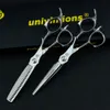 6" Laser Wire Hair Scissors Japanese Hair Cutting Shears with Small Teeth Hairdressing Scissors Thinner Razor Barber Haircut Kit