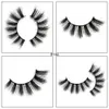 Faux 3D Mink Fals Natural Faux Cils faits à la main Curly Lash Fellash Extension Makeup Dramatic Lash 5 Colors Whole3219988