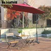 2M Parasol Patio Sunshade Umbrella Cover for Courtyard Swimming Pool Beach pergola Waterproof Outdoor Garden Canopy Sun Shelter