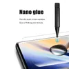 Voor Xiaomi Mi10 Pro Note10 CC9Pro Tempered Glass UV Volledige lijm 3D Nano Liquid Protective Film voor OnePlus8 17 17T Pro Screen Prot571480