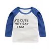 Kinderen Jongens Meisjes Kleding Peuter Kinderen Lange Mouwen T-shirts Voor Meisjes Jongens Tops Tees Baby T-shirt Casual Kleding5467367