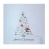 Handmade 3D Print Pop Up Santa Claus z kartkami z życzeniami samochodowymi Jelenia Szczęśliwego Nowego Roku Wesołych Świąt Uroczysty Party Supplies