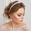 Nieuwe Extreme Luxe Haar Hoop Klassieke Ontwerp Volledige Faux Pearls Multi Style Optionele Mooie Slanke Hoofdband