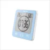 Wasserdichtes Thermometer-Hygrometer, digitale Dusche, Wandständer, Uhr, Luftfeuchtigkeit, Temperatur, spezielle Timer-Funktion, Thermometer-Hygromete