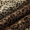 Winter warmes Outwear Leopardendruck Vintage Übergroße Schichten Lady Long Sleeve Kapuze Dicke Plüsch -Retro -Jacke CJJ1833766