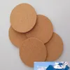 500pcs Classic Round Plain Cork Coasters Drink Wine Mats Cork Mats Drink Wine Mat Ideas for Wedding Party Gift RRA23034573056