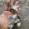 Cat Bear Key Chains Аксессуары для кисточки Key Ring