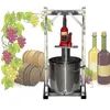 2023 Commercial Fruit Juice Cold Press Juicing Machine 304 Stainless Steel Jack Manual Grape Pulp Juicer Machine