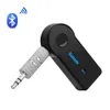 Stereo 3.5 Blutooth Wireless för bilmusik Ljud Bluetooth-mottagare Adapter AUX 3.5mm A2DP Headphone Reciever Jack Handsfree